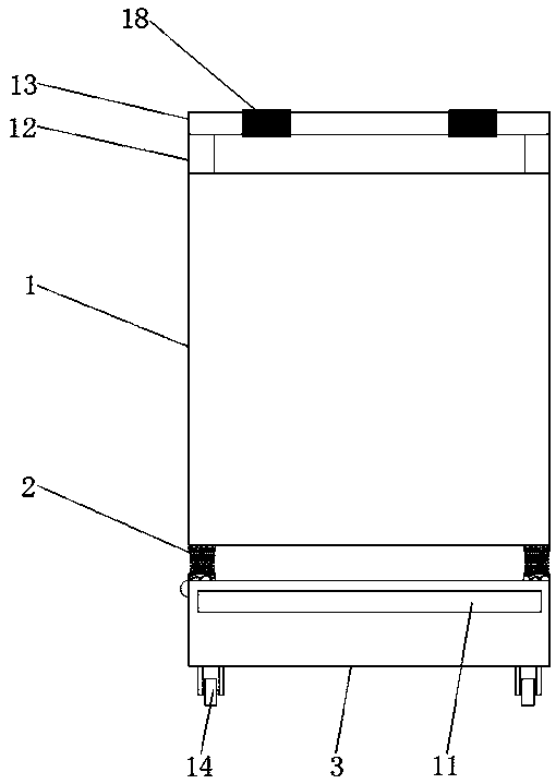 Medicine conveying cart used for placing medical supplies