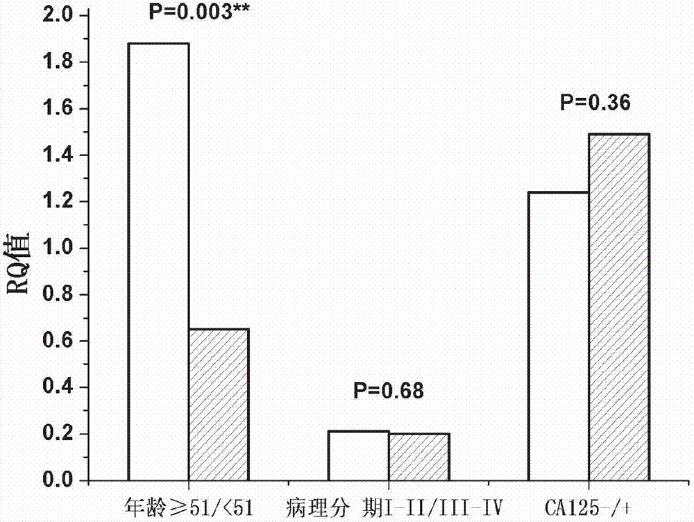 Serologic biomarker miR-106b (microRNA) for detecting ovarian tumor and application thereof