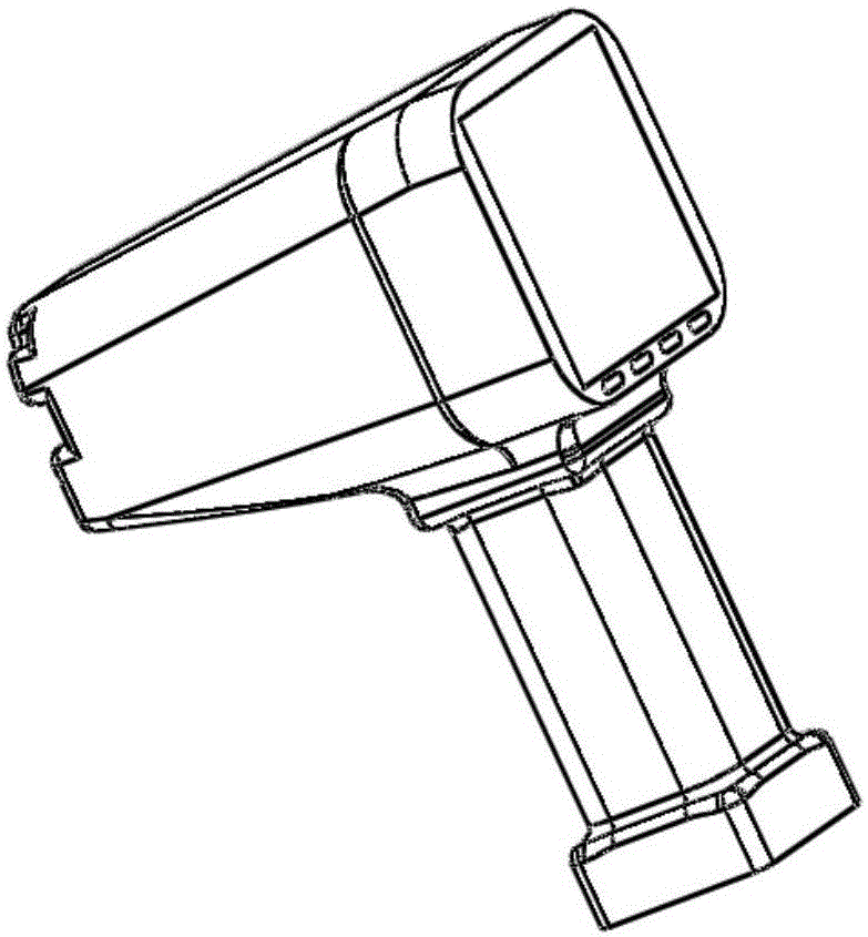 A portable thin film thickness measuring device and a film thickness measuring method thereof