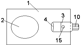 Diseased limb rotating traction double-motor control device used for treating scapulohumeral periarthritis