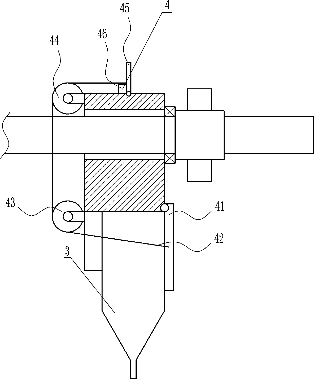 Medical auxiliary device for dripping eye drops