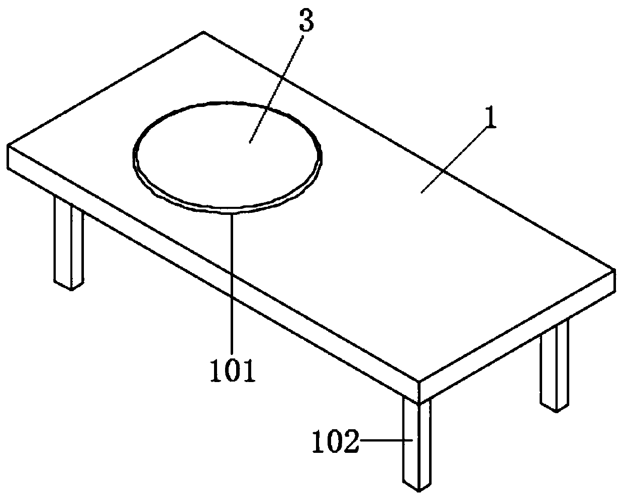 Adjustable back massage apparatus used for treatment of insomnia and system thereof