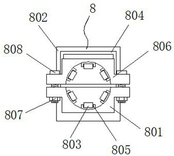 Tension peeling testing machine