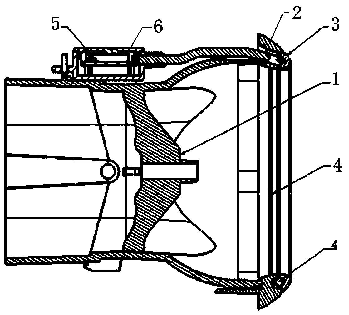 Interior trim atmosphere lamp assembly