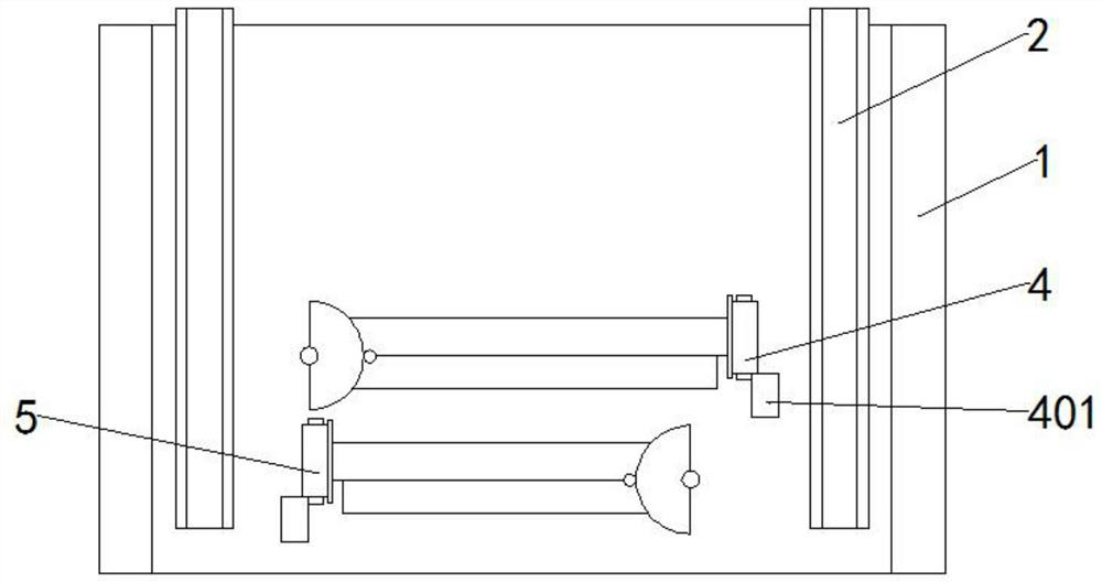 An integrated repair device for road steps to be repaired that can prevent decoupling