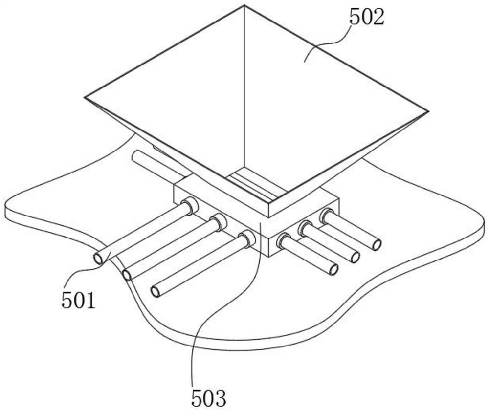 Dust suppression spraying device for coal transportation