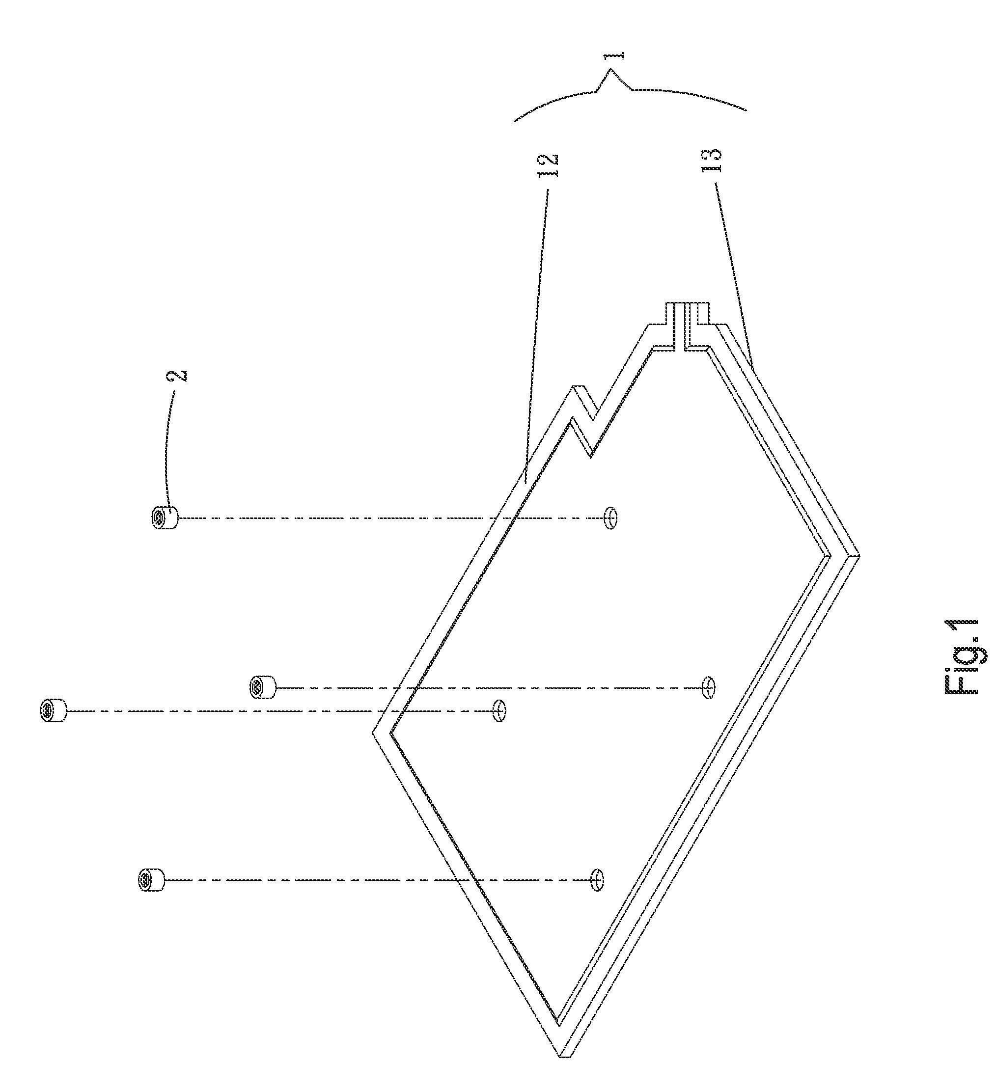 Heat dissipation element with mounting structure