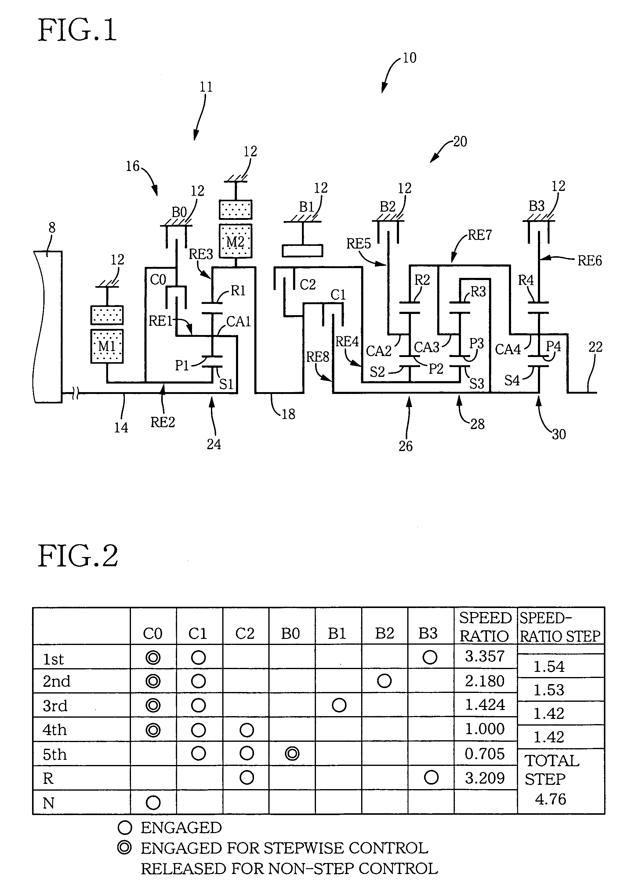 Control apparatus for use with driving device of vehicle