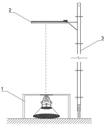 Intelligent monitoring method for scaffold