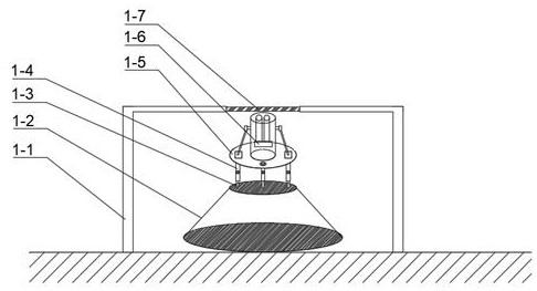 Intelligent monitoring method for scaffold