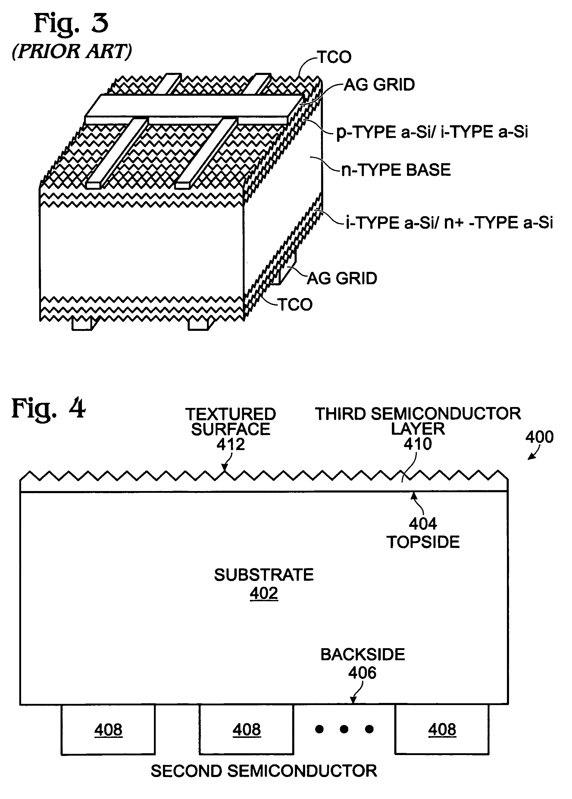 Single heterojunction back contact solar cell