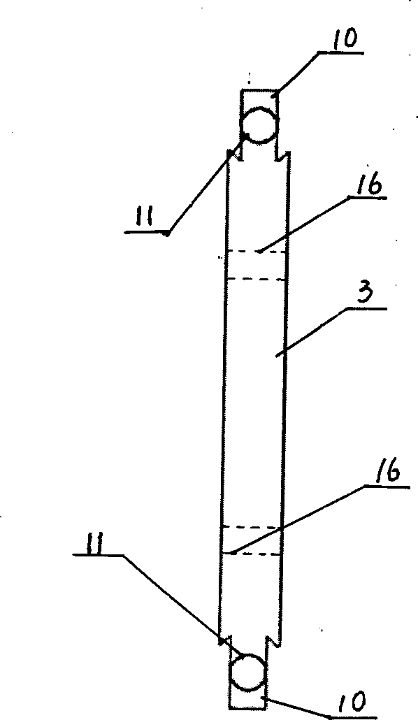 Front thoracolumbar fixing system via pedicle of vertebral arch