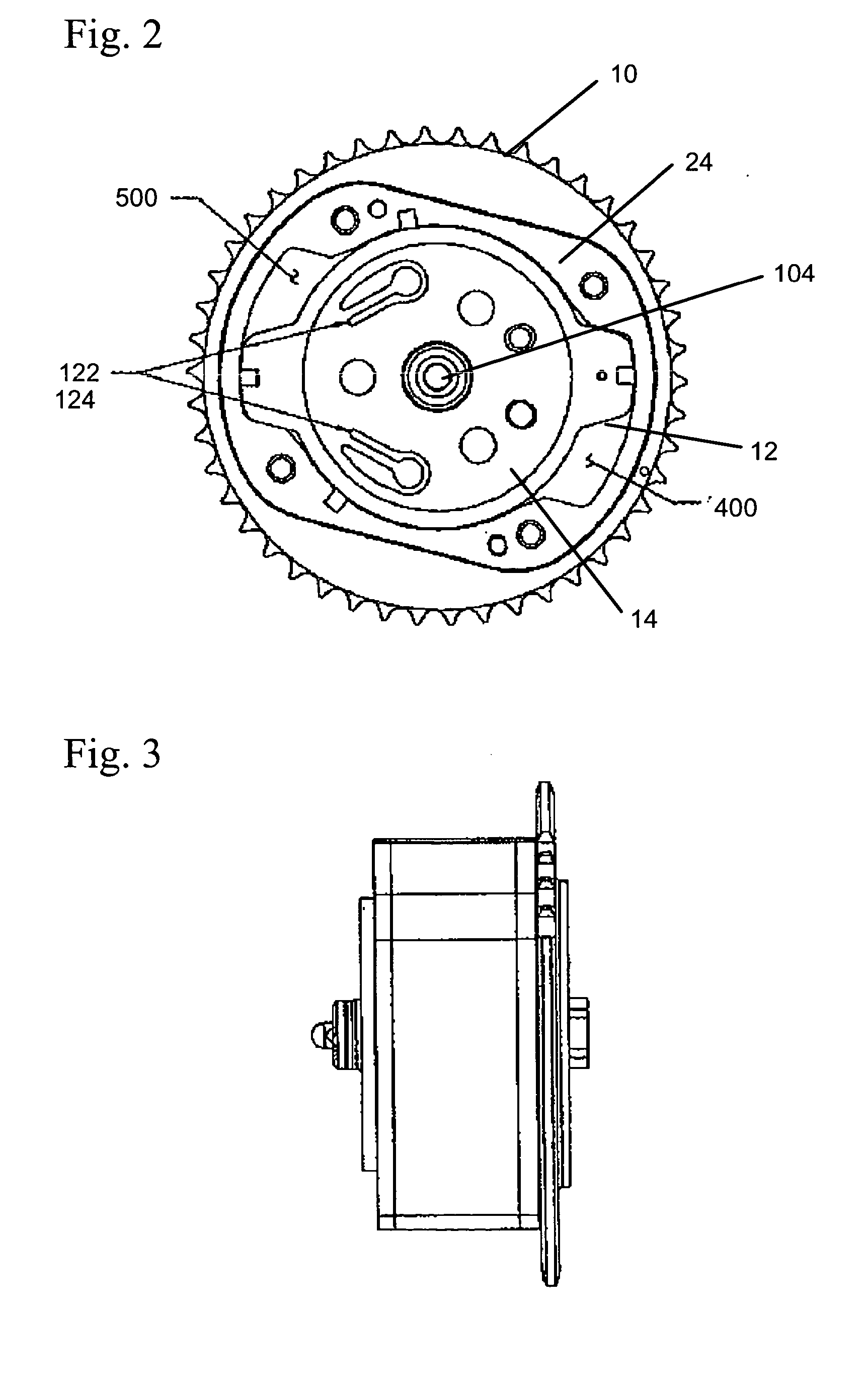 CTA phaser with proportional oil pressure for actuation at engine condition with low cam torsionals