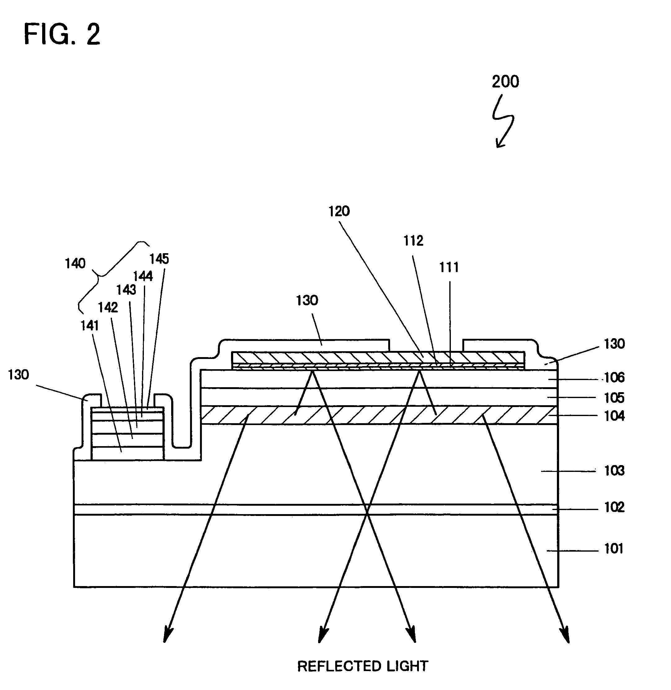 Light-emitting semiconductor device using group III nitride compound