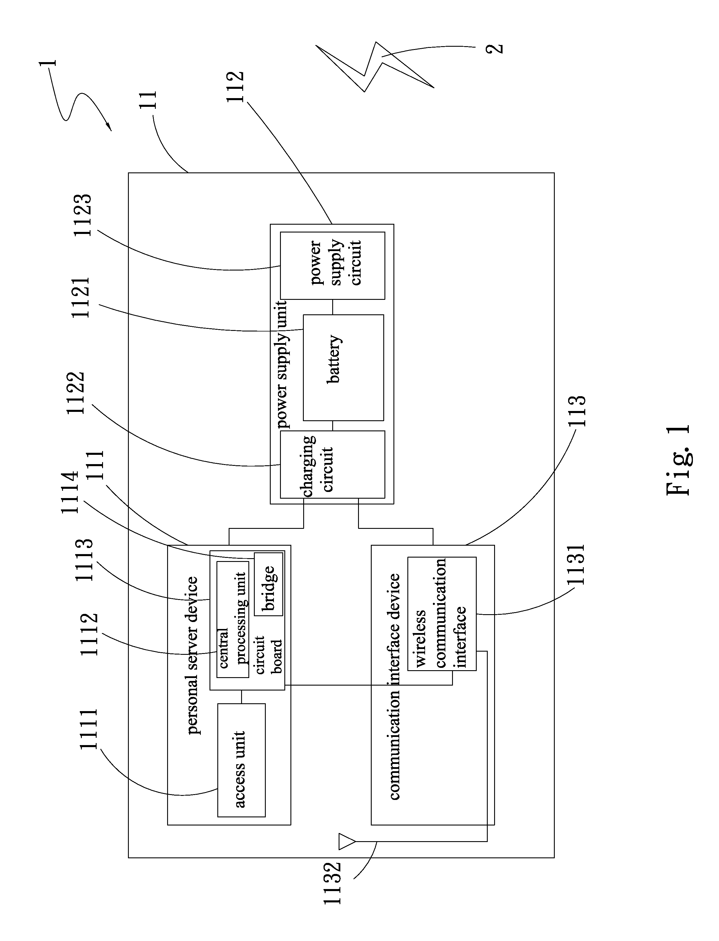 Portable access and power supply apparatus