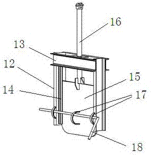 Blast furnace slag slurry conveying conversion device not liable to be damaged