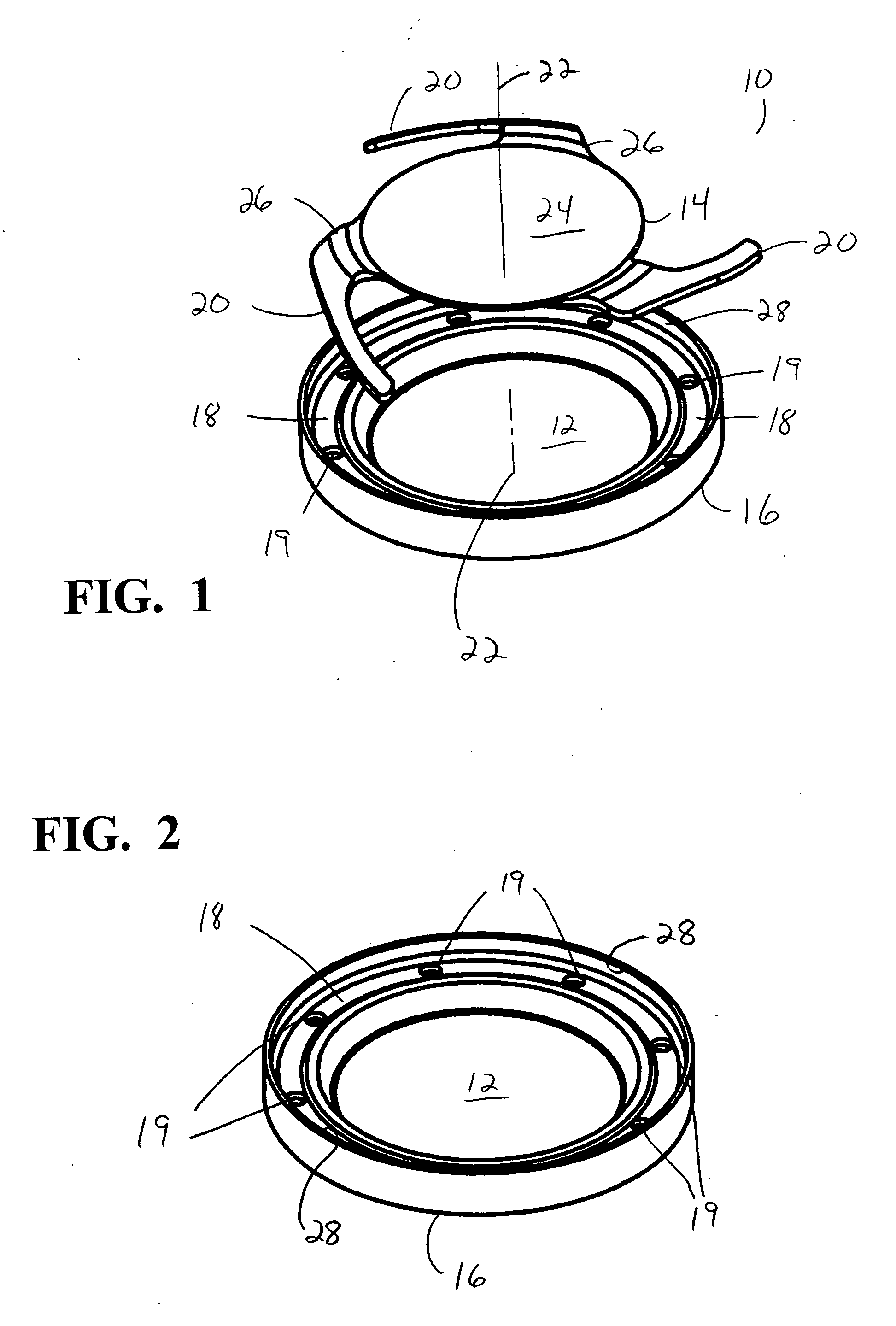 Accommodative intraocular lens system