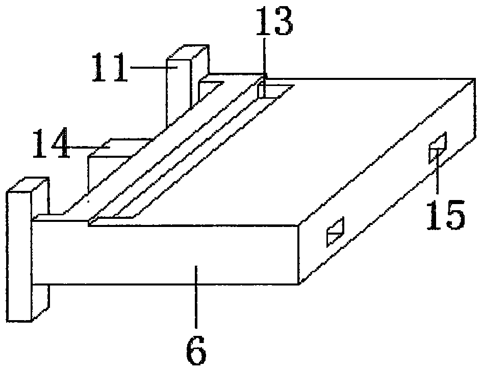 Dish-washing machine mounting structure and lifting type dish-washing machine