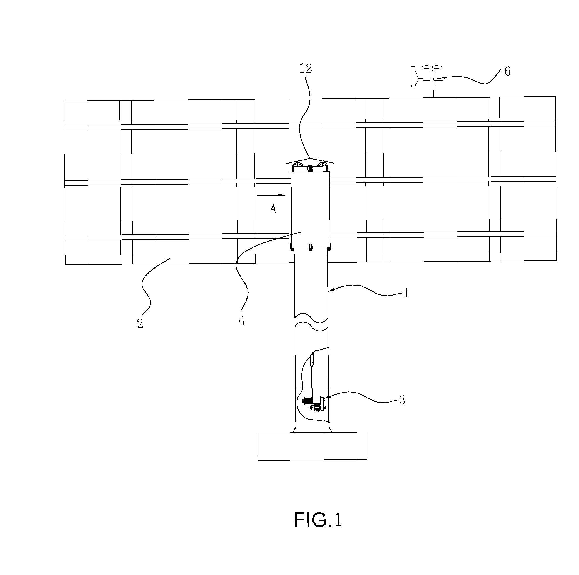 Elevating billboard and control method thereof