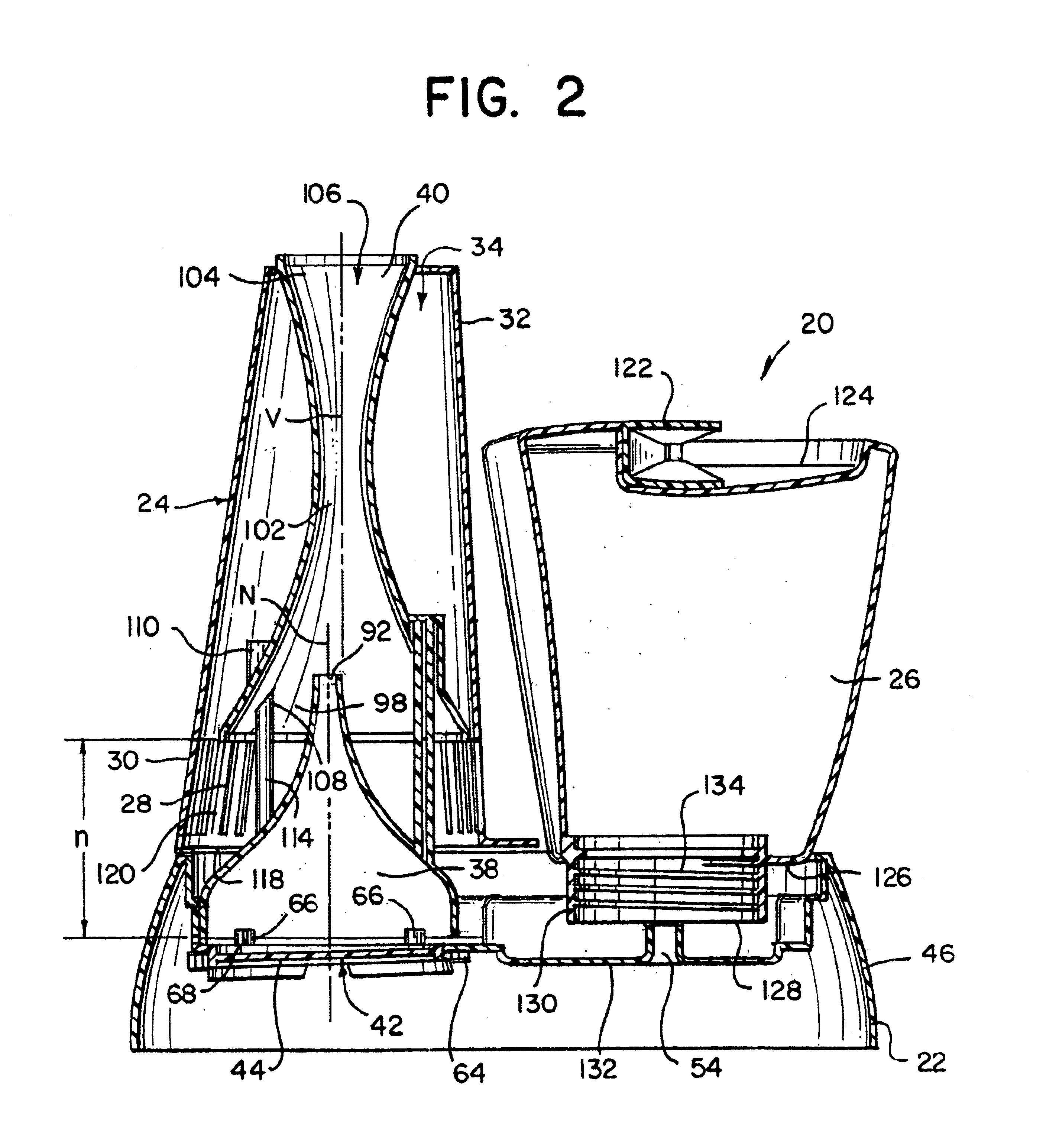 Humidifier with a heating disc