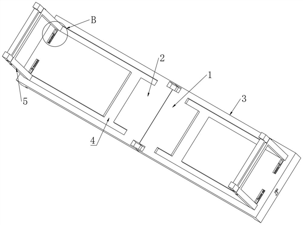 Foldable electronic organ