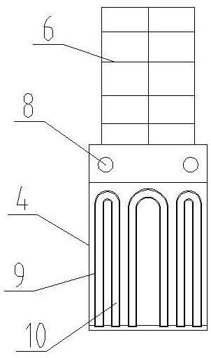 Breaker energy conversion type emergency heating device