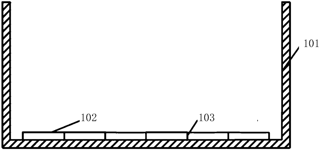 Laying method of monocrystal-like seed crystal