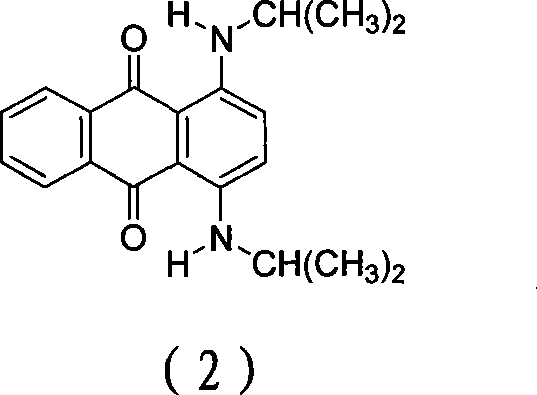 Dyeing method suitable for dacron fabric and application thereof