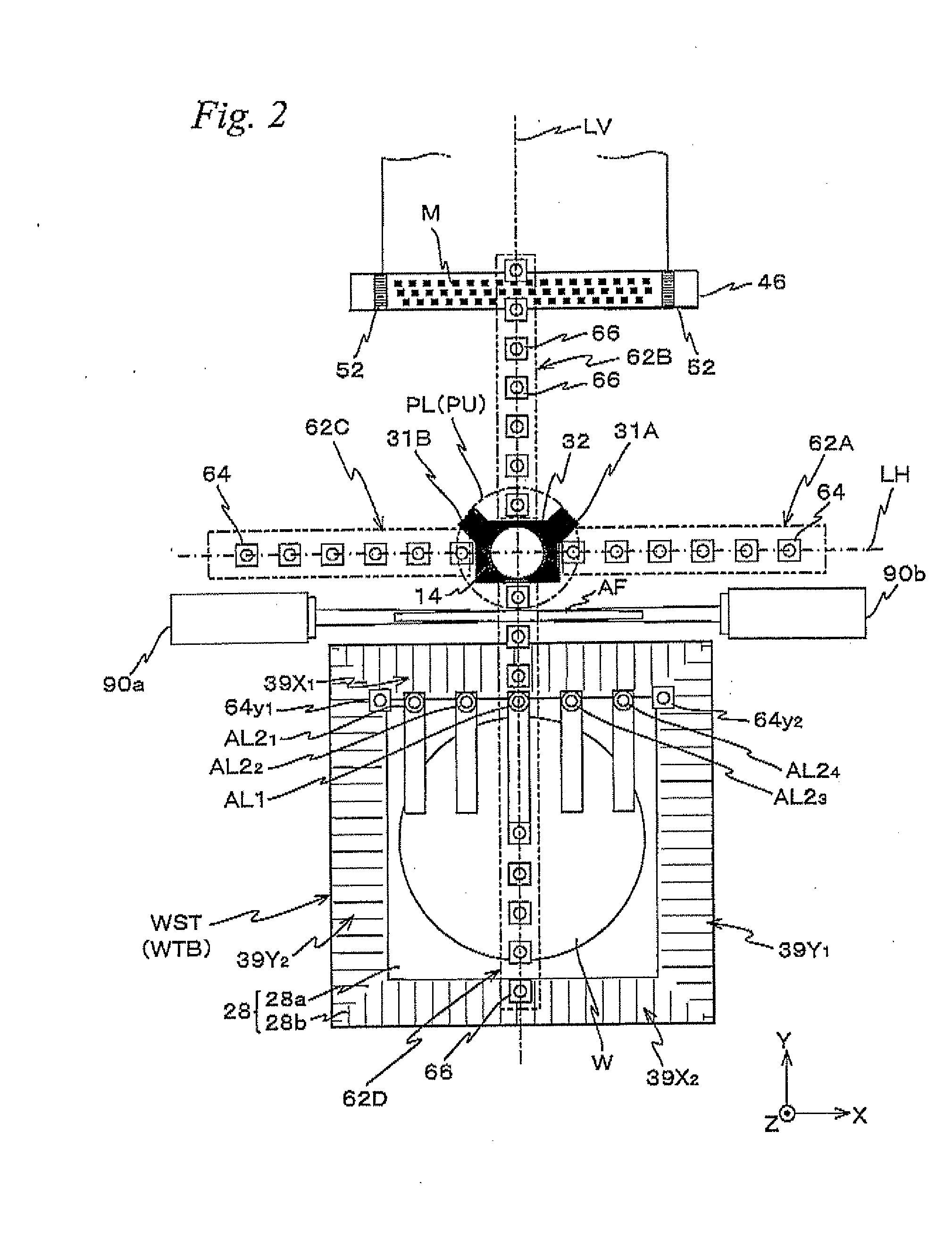 Holding apparatus, position detection apparatus and exposure apparatus, moving method, position detection method, exposure method, adjustment method of detection system and device manufacturing method