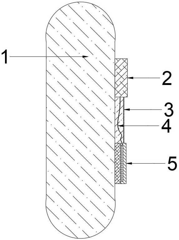 Chain with force measuring device