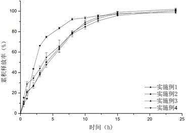 Heavy-load valproic acid drug sustained release tablet and preparation method thereof