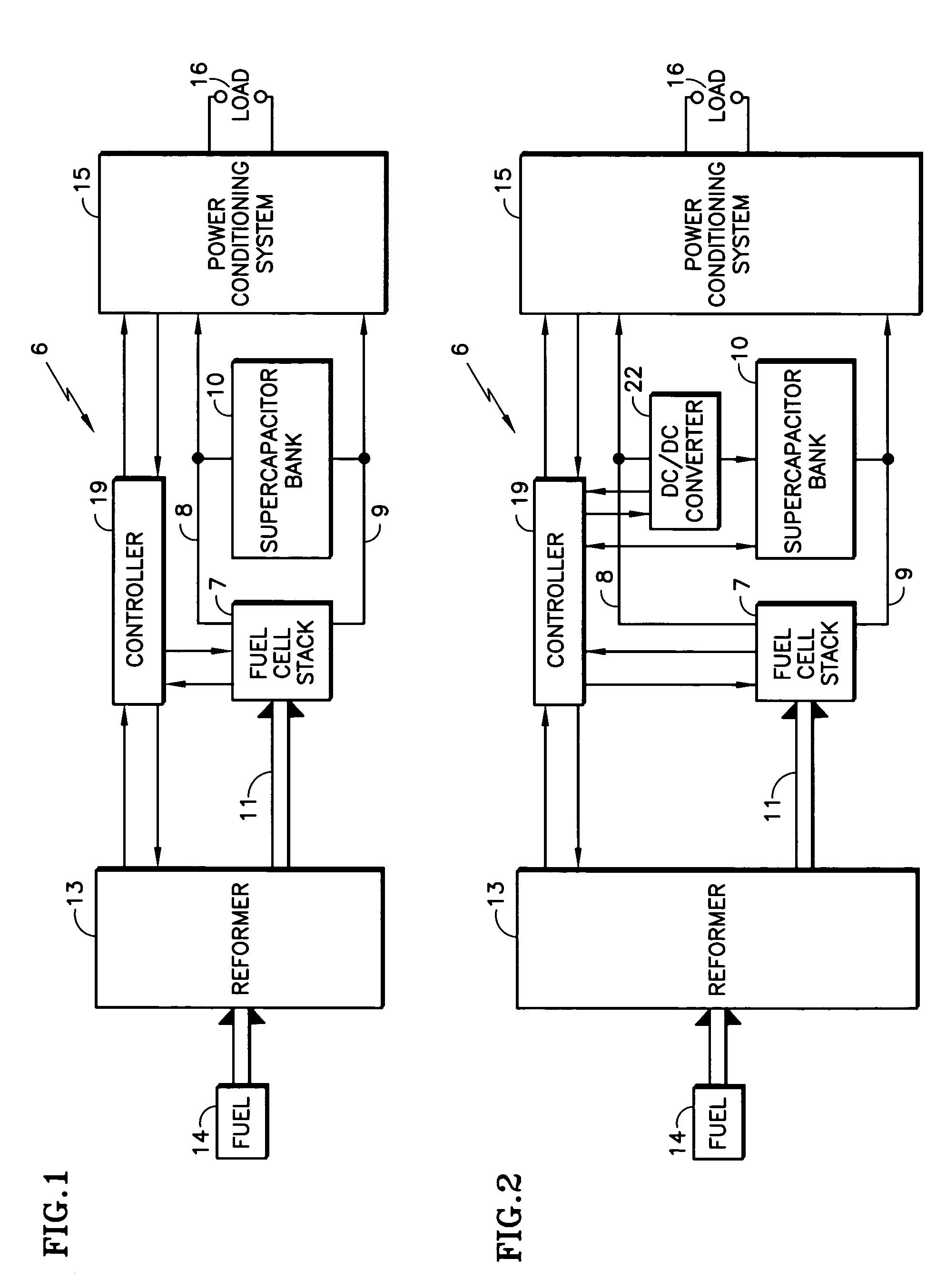 Electric storage augmentation of fuel cell system transient response