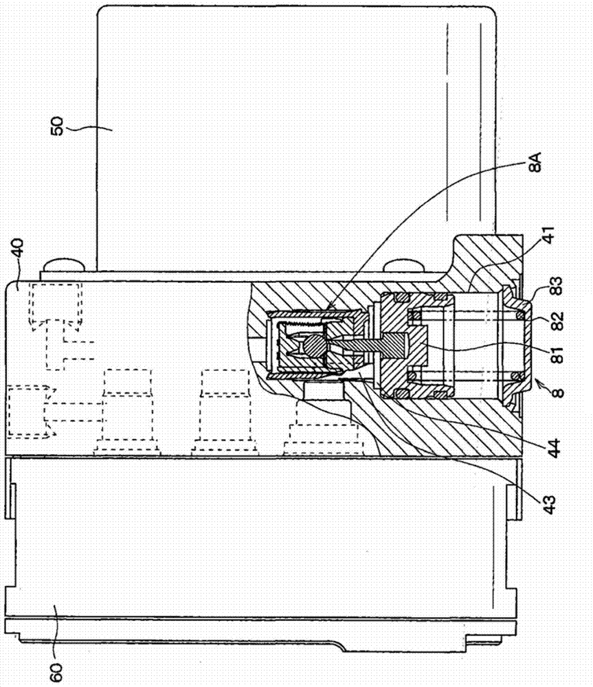 Pressure regulating reservoir