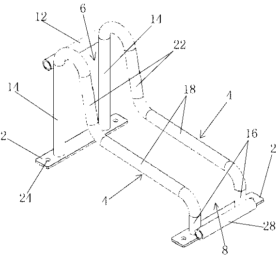 Two-wheel vehicle positioning jig