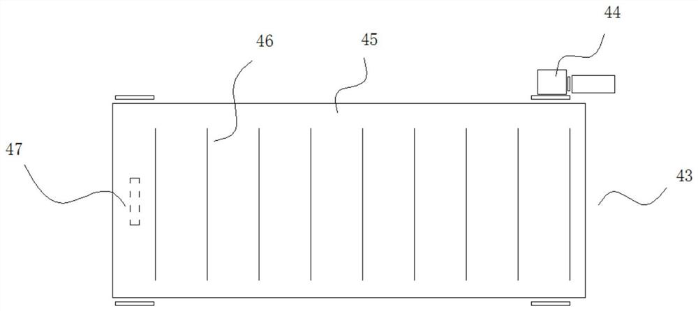 A thermal power plant "double funnel" anti-blocking type feed coal bunker