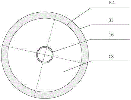 Gas storage well shaft detection system based on ultrasonic phased array technology and detection method thereof