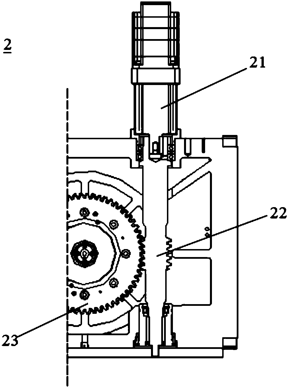 High-precision high-speed processing and gear-hobbing machine