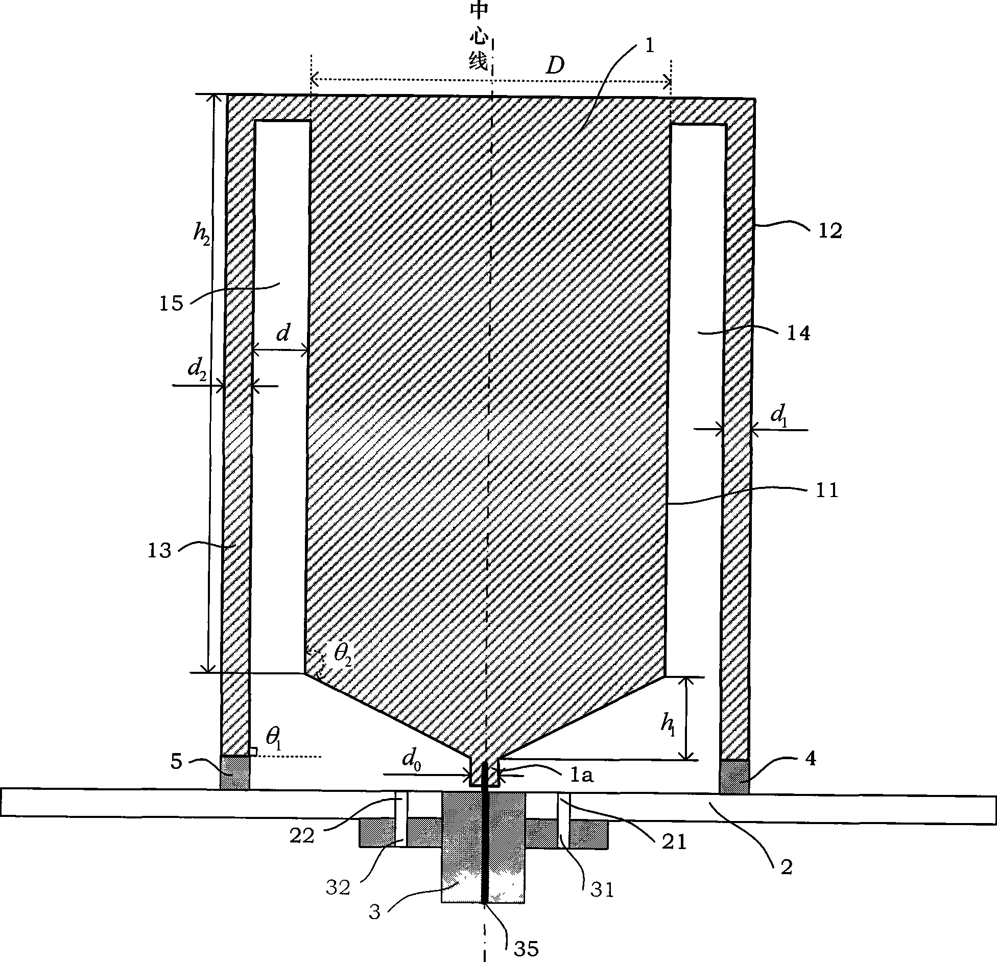 Thin-film omni-directional wideband surface conformal antenna