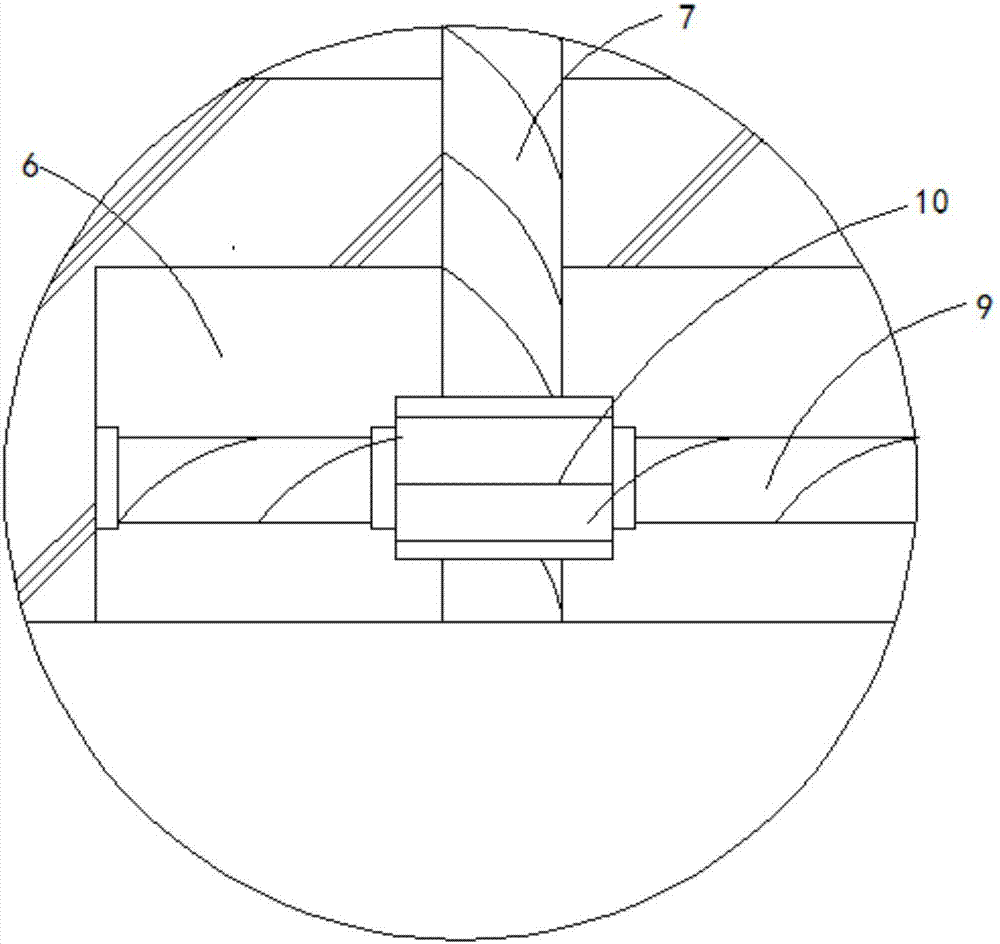 Domestic sewage diversion device