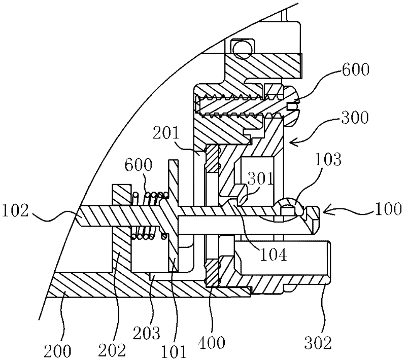 Fast water draining mechanism suitable for water tank