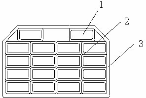 Process for producing transposition composite lead