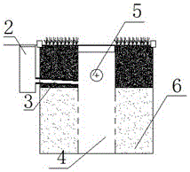 Urban road rainwater detention and seepage system applicable to North