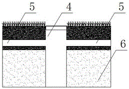 Urban road rainwater detention and seepage system applicable to North