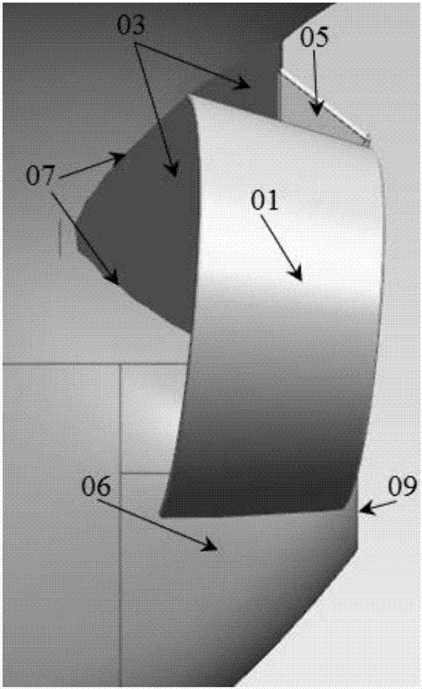 Deflector plate type annular guide pipe for ship