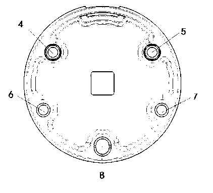 TV supporting base