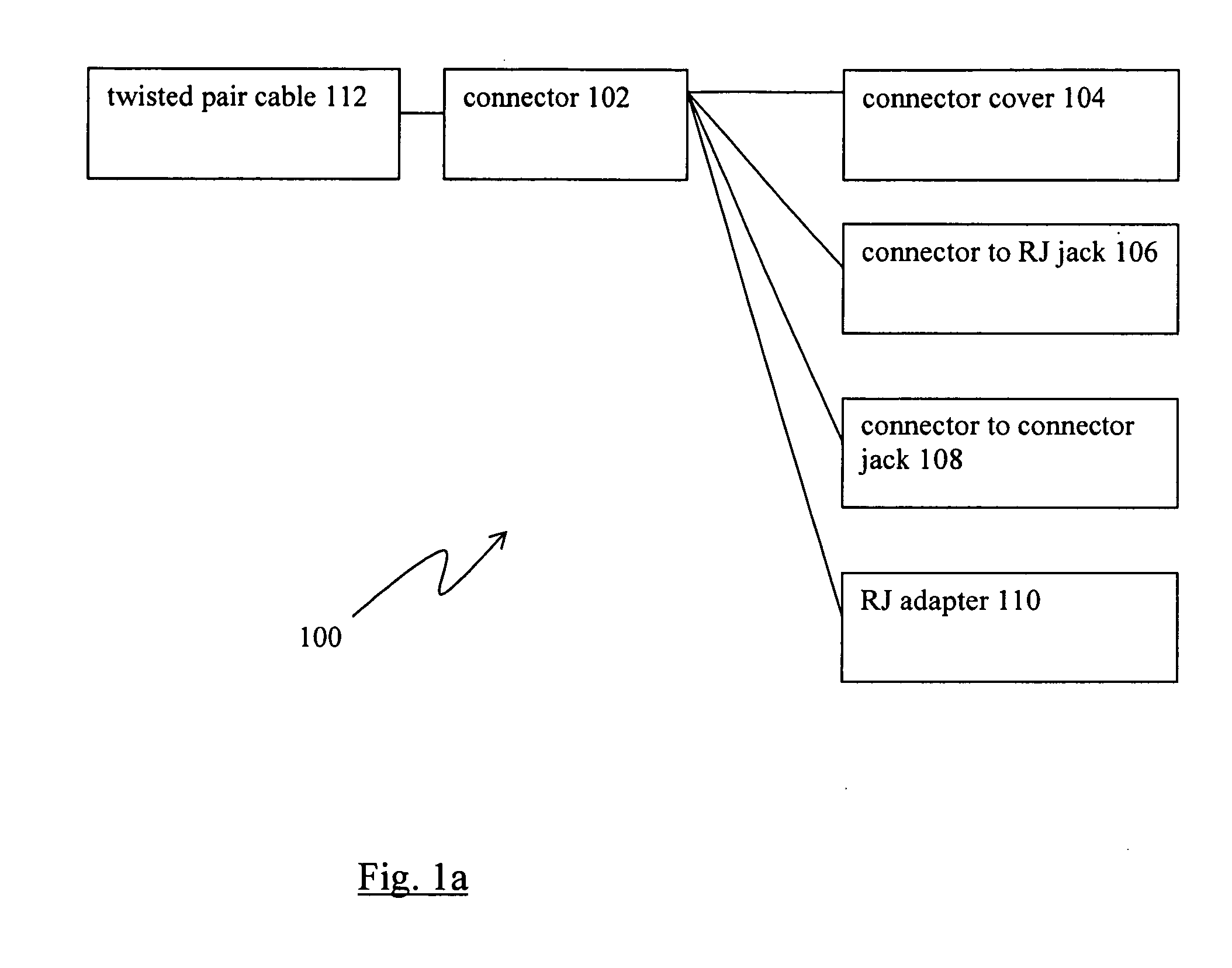 Network connector and connection system