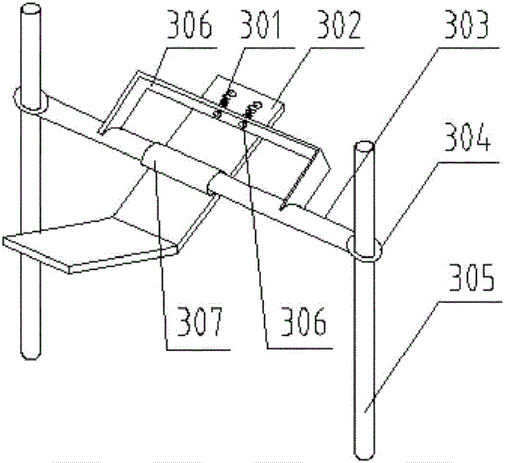 Semi-automatic strip-shaped food slicing device