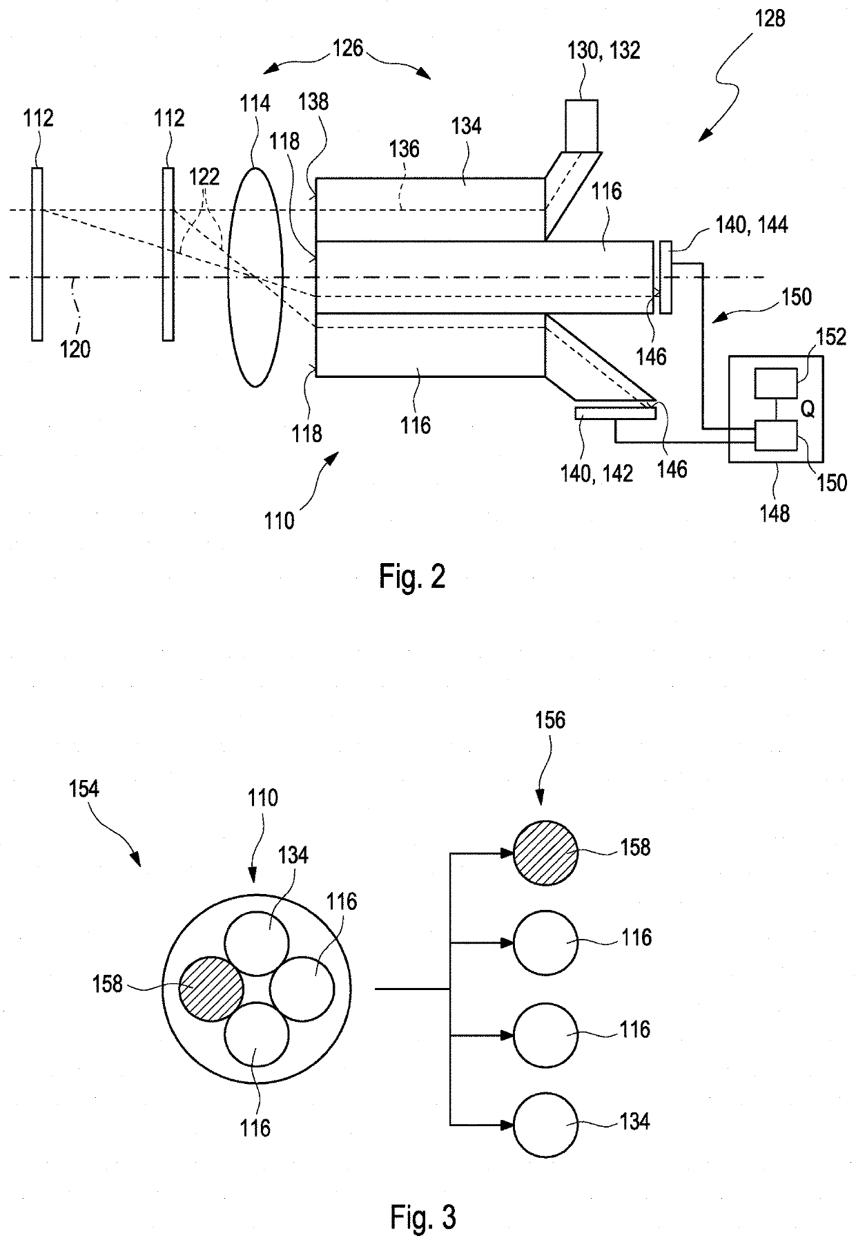 A measurement head for determining a position of at least one object