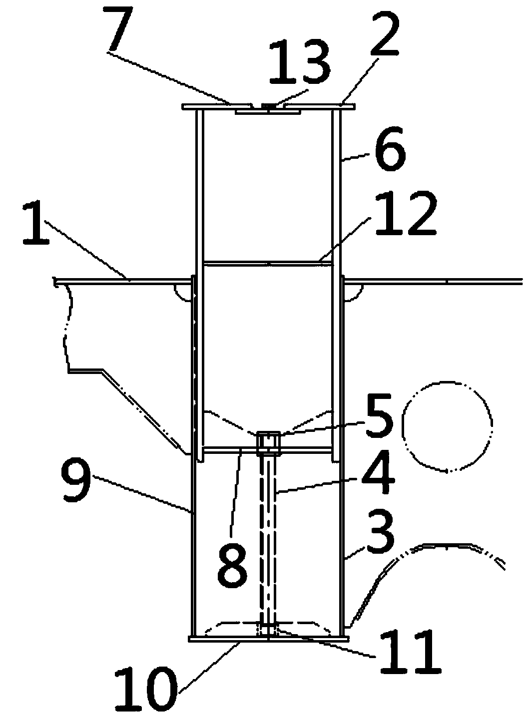 Mooring bollard structure