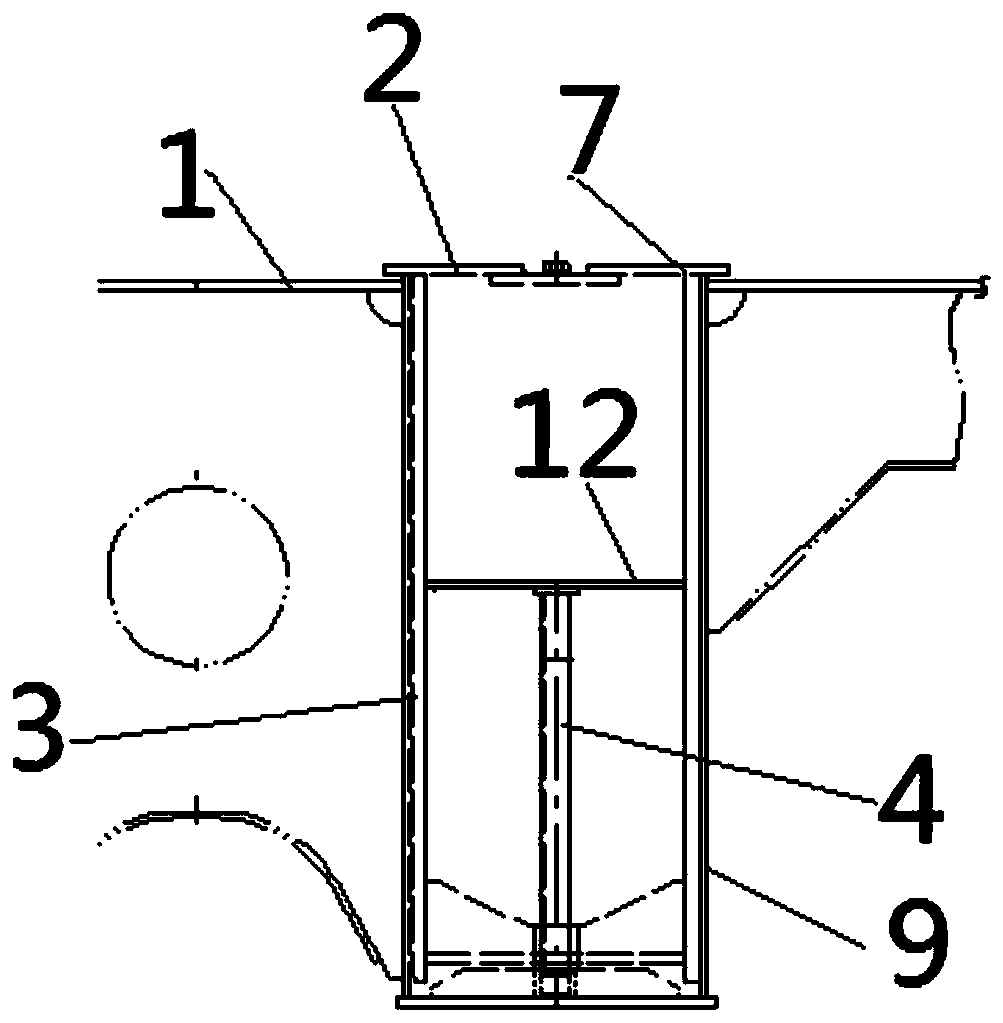 Mooring bollard structure